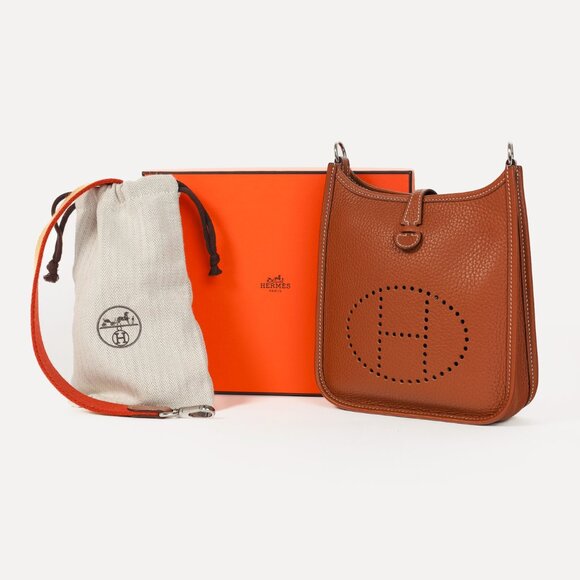 Hermes Evelyne 16 Amazone Taurillon Clemence Leather PHW Shoulder Bag - Picture 14 of 14